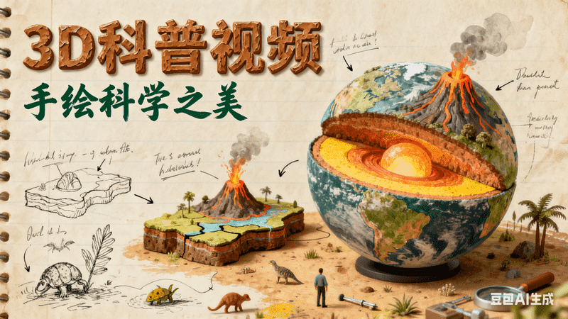 3d科普视频,AI我帮您-AIGC