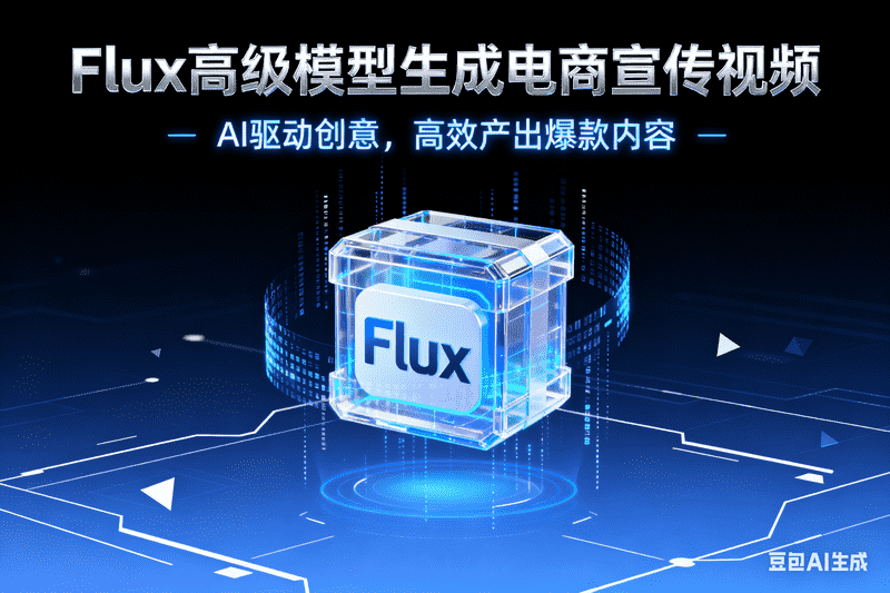 Flux高级模型生成电商宣传视频,AI我帮您-AIGC