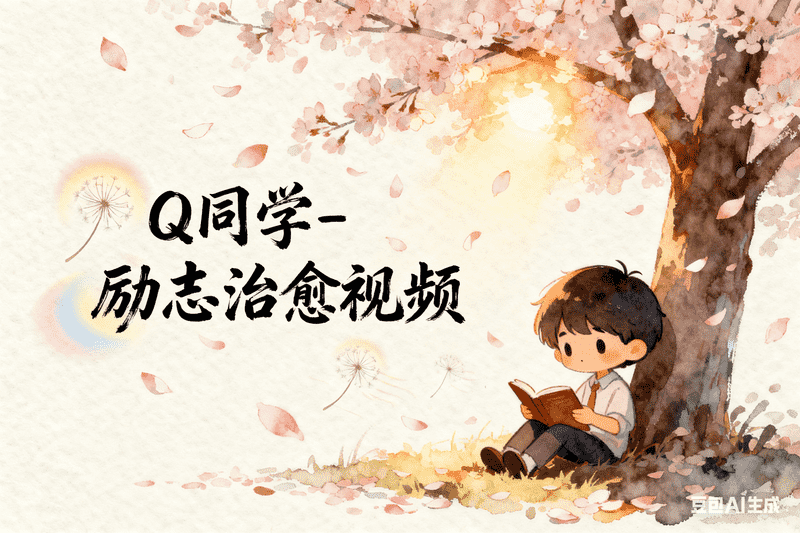 Q同学-励志治愈视频【二改版本】,AI我帮您-AIGC