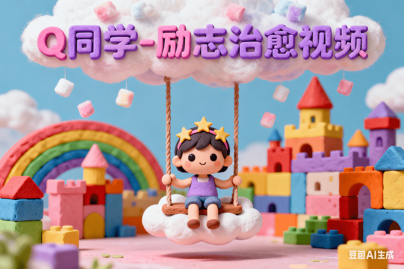Q同学-励志治愈视频【简版】,AI我帮您-AIGC