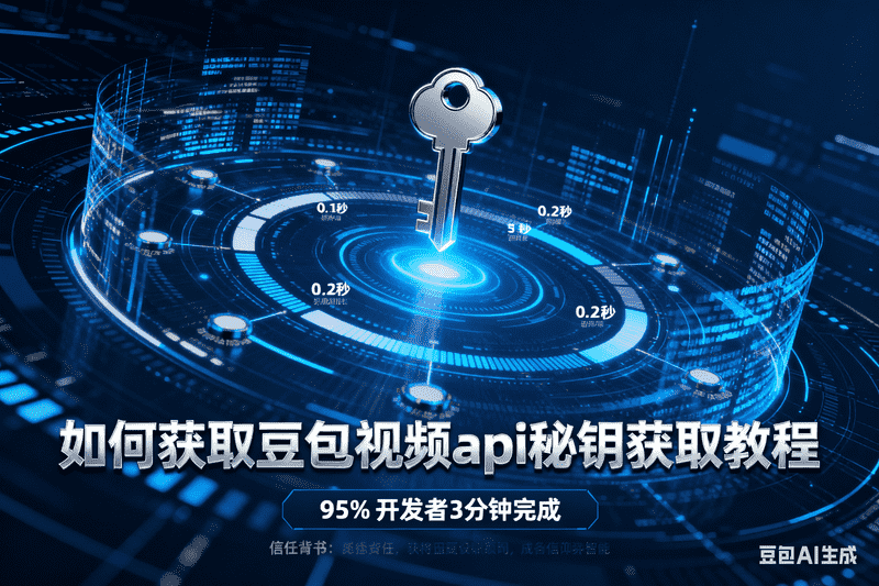 如何获取豆包视频api秘钥获取教程,AI我帮您-AIGC