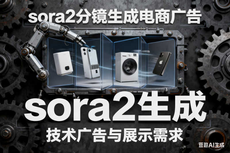 sora2分镜生成电商广告,AI我帮您-AIGC