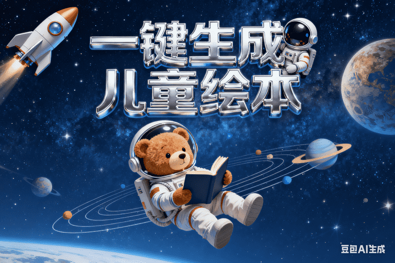 一键生成儿童绘本,AI我帮您-AIGC