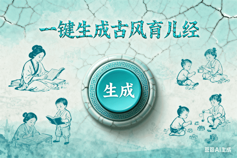 一键生成古风育儿经,AI我帮您-AIGC