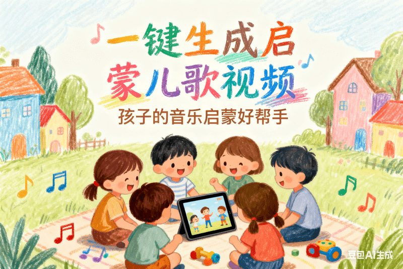 一键生成启蒙儿歌视频,AI我帮您-AIGC