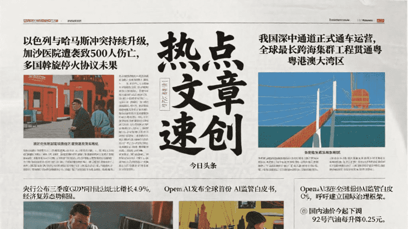 一键生成热门话题文章,AI我帮您-AIGC