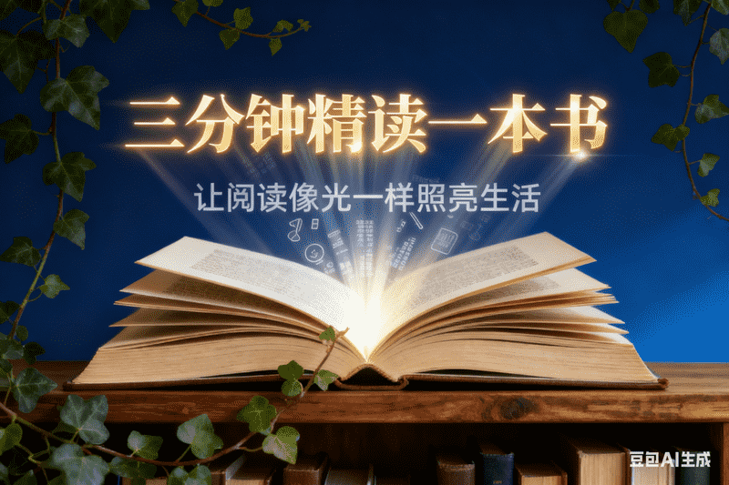 三分钟精读一本书【优化版】,AI我帮您-AIGC