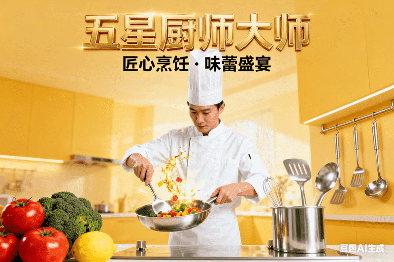 五星厨师大师,AI我帮您-AIGC