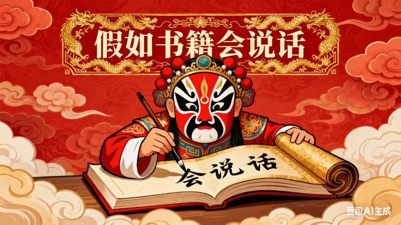 假如书籍会说话【二改版本】,AI我帮您-AIGC