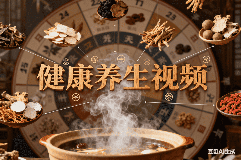 健康养生视频【二改版本】,AI我帮您-AIGC