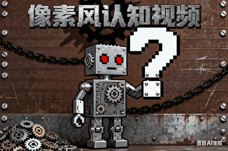 像素风认知视频,AI我帮您-AIGC