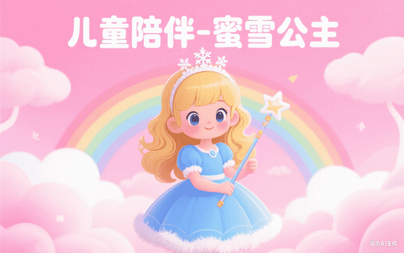 儿童陪伴-蜜雪公主,AI我帮您-AIGC