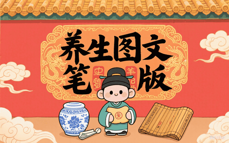 养生图文笔记版,AI我帮您-AIGC