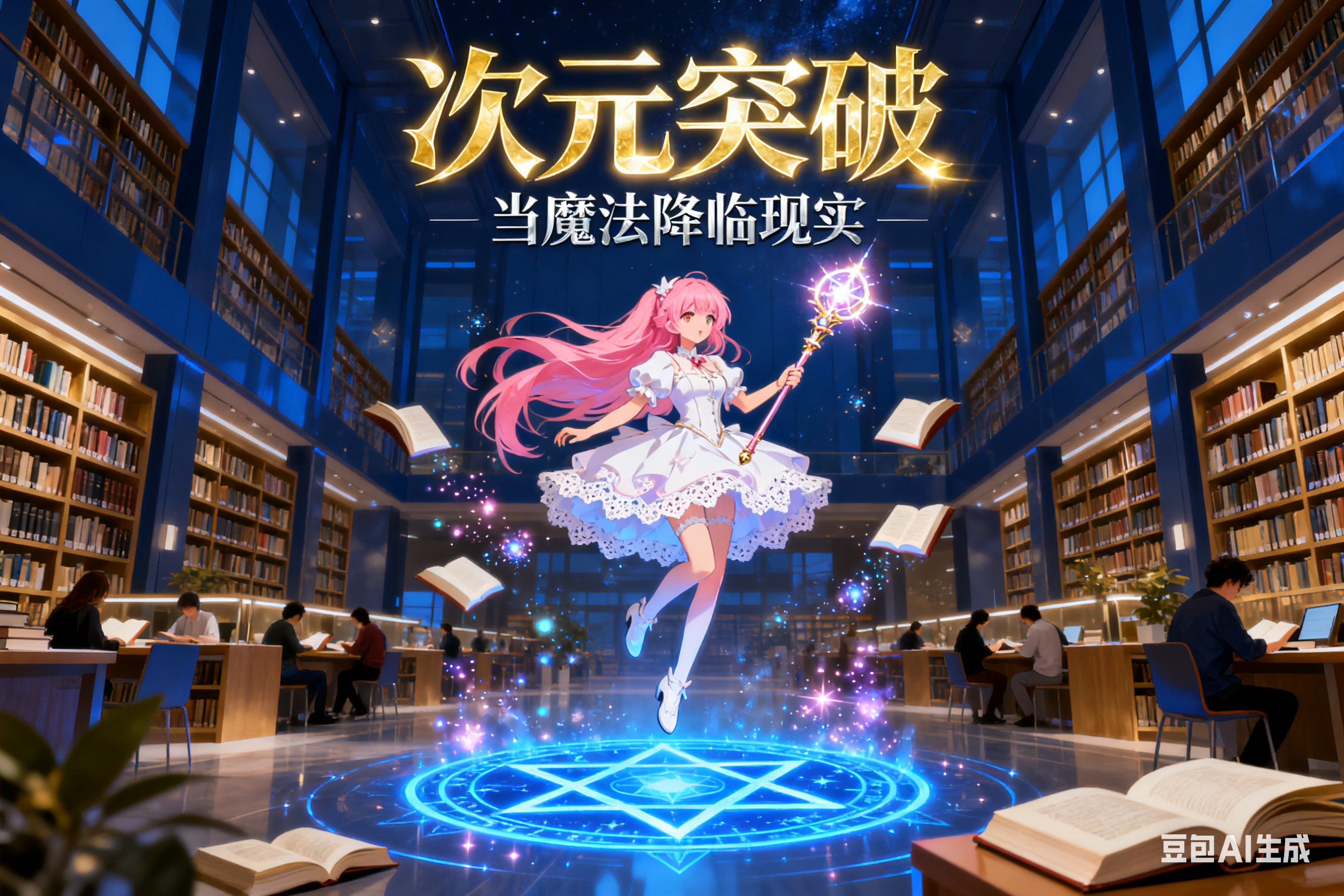 动漫人物穿越到现实,AI我帮您-AIGC