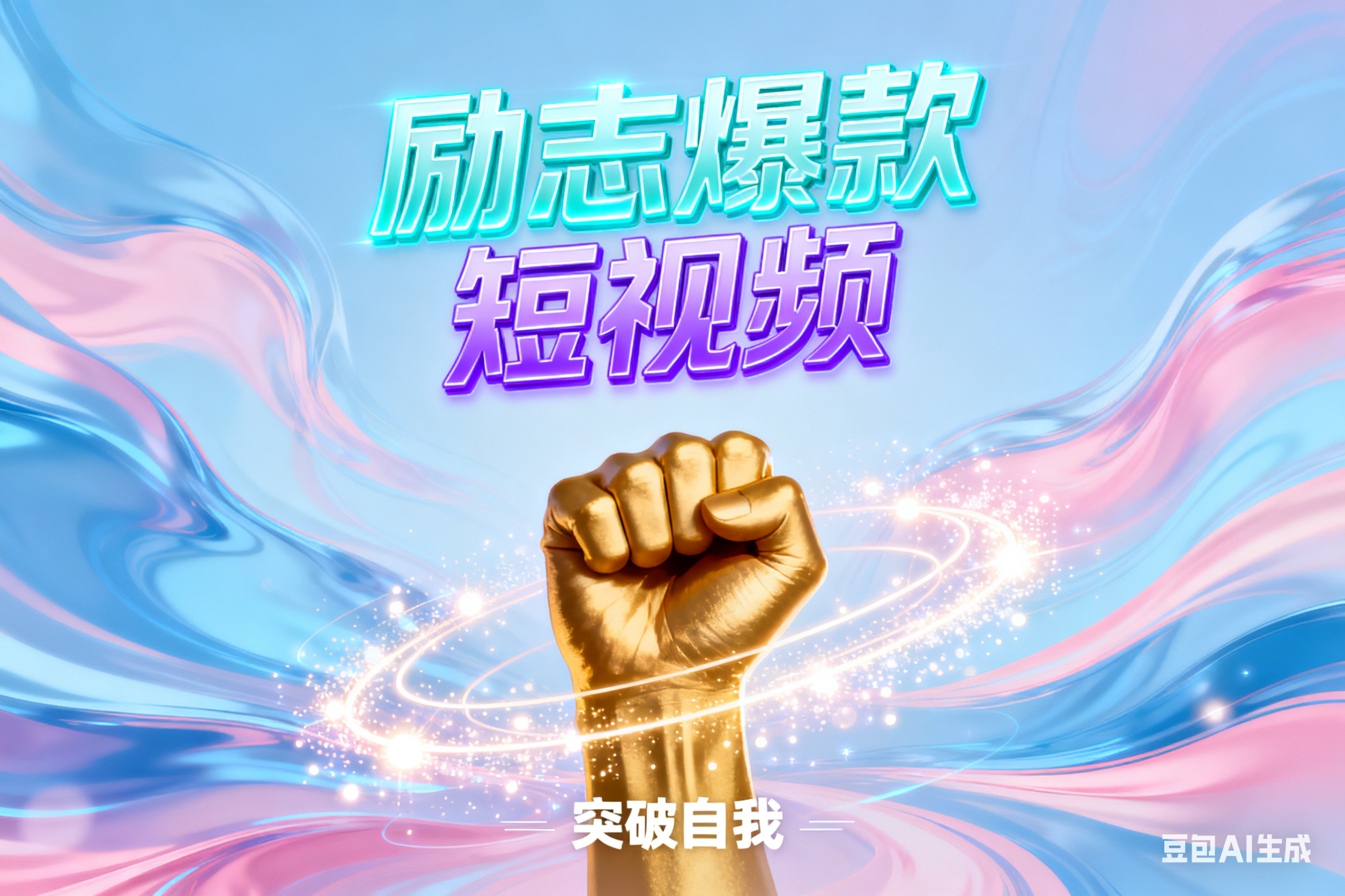 励志爆款短视频,AI我帮您-AIGC