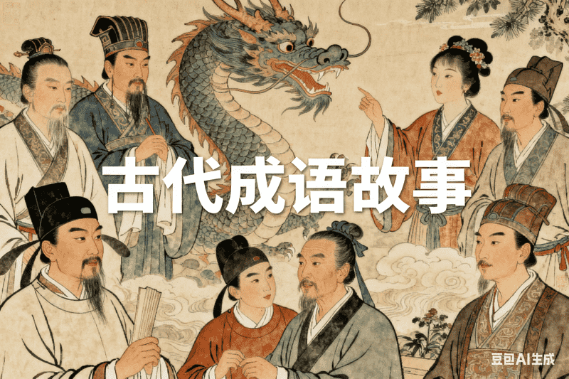 古代成语故事-多角色版,AI我帮您-AIGC