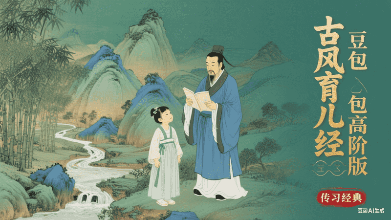古风育儿经豆包高阶版,AI我帮您-AIGC