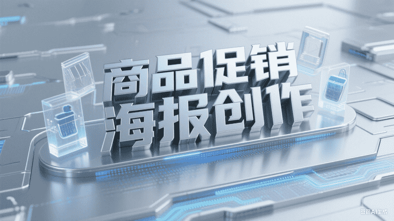 商品促销海报创作,AI我帮您-AIGC