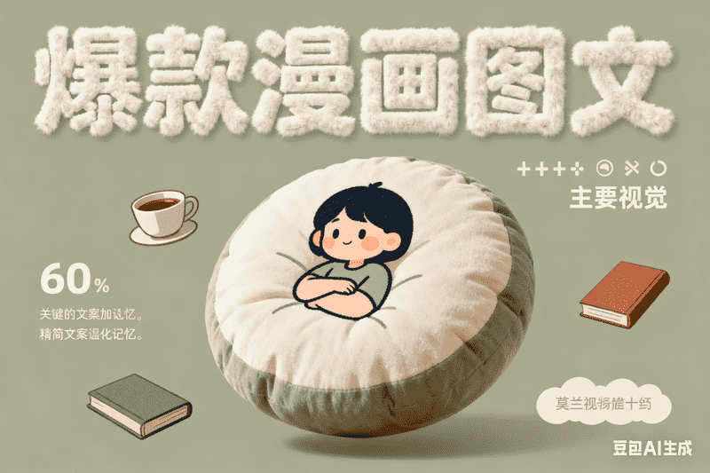 小红书-爆款漫画图文,AI我帮您-AIGC