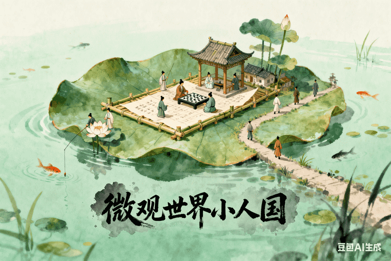 微观世界小人国,AI我帮您-AIGC