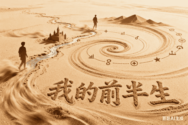 我的前半生-简笔画风格,AI我帮您-AIGC