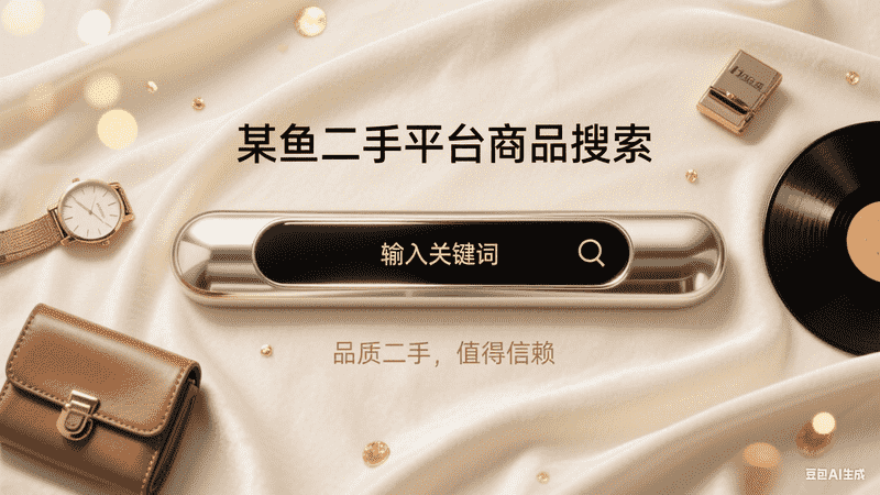 某鱼二手平台商品搜索,AI我帮您-AIGC
