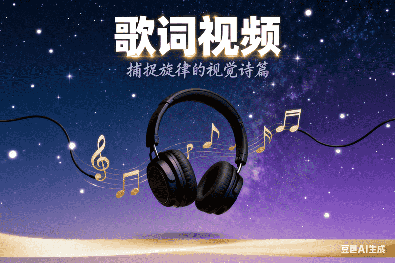 歌词视频,AI我帮您-AIGC