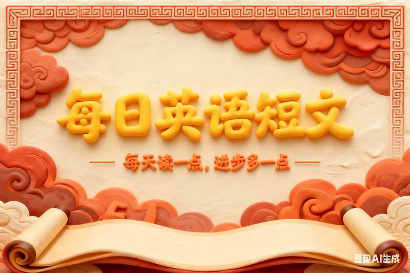 每日英语短文,AI我帮您-AIGC