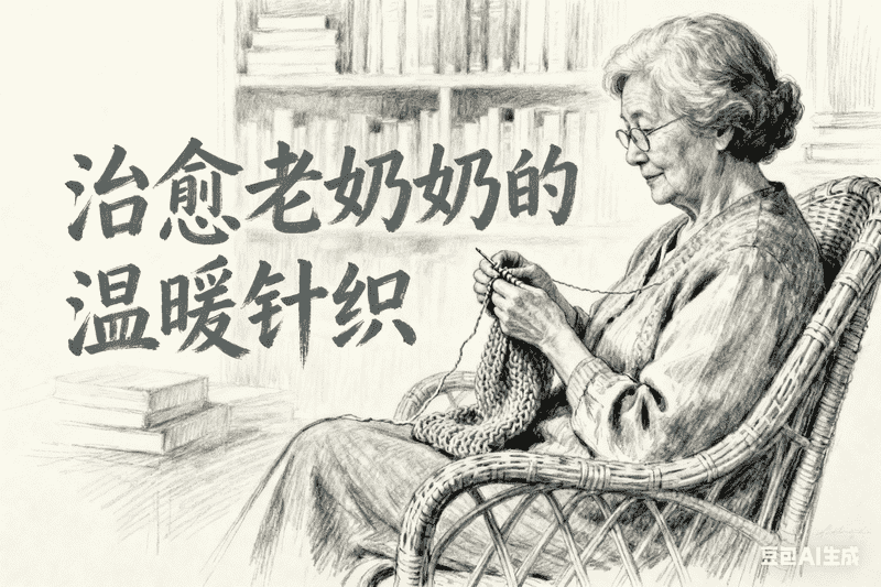 治愈老奶奶视频版【二改版】,AI我帮您-AIGC