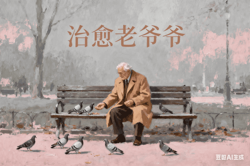 治愈老爷爷【二改版本】,AI我帮您-AIGC