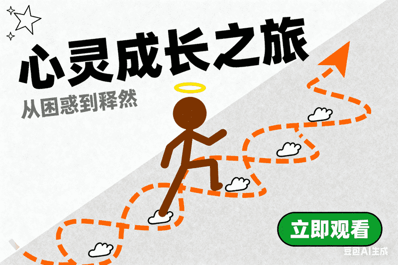 火柴人心理学视频【简笔画】【二改版本】,AI我帮您-AIGC