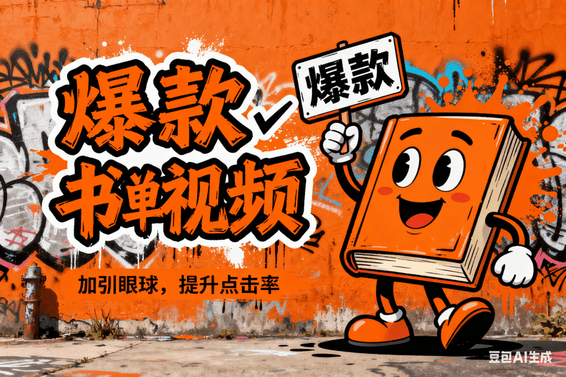 爆款书单-橙色风格,AI我帮您-AIGC