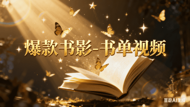 爆款书影-书单视频,AI我帮您-AIGC