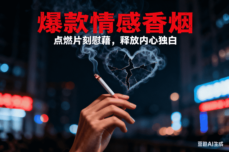 爆款情感香烟,AI我帮您-AIGC