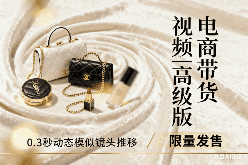 电商带货视频-高级版【速创剪映小助手】,AI我帮您-AIGC