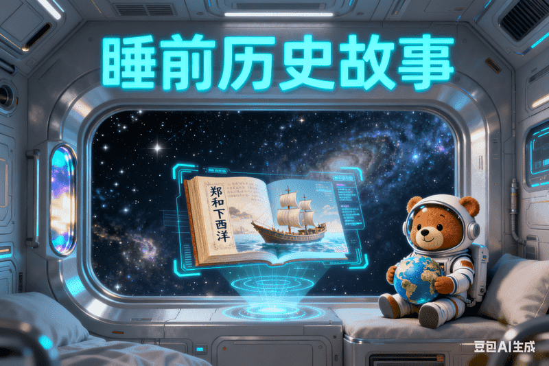 睡前历史故事【二改版本】,AI我帮您-AIGC