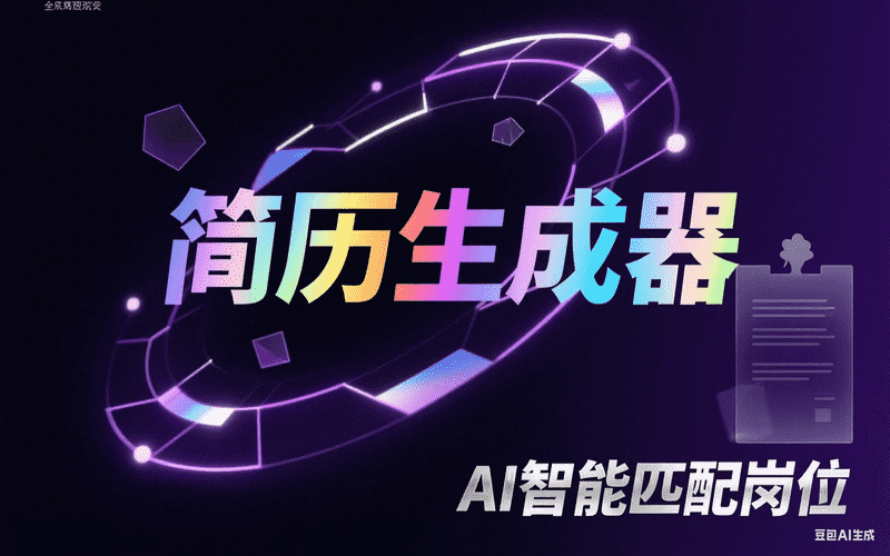 简历生成器,AI我帮您-AIGC