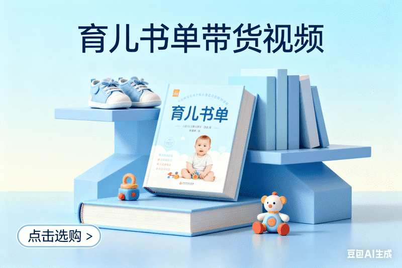 育儿书单带货视频,AI我帮您-AIGC