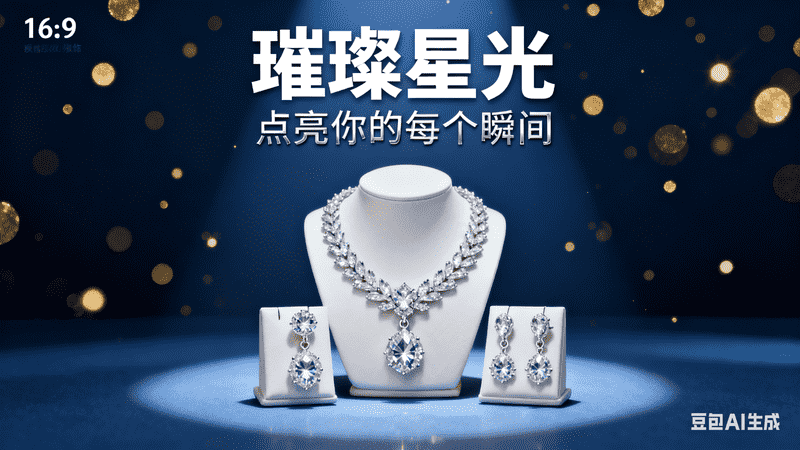饰品广告,AI我帮您-AIGC